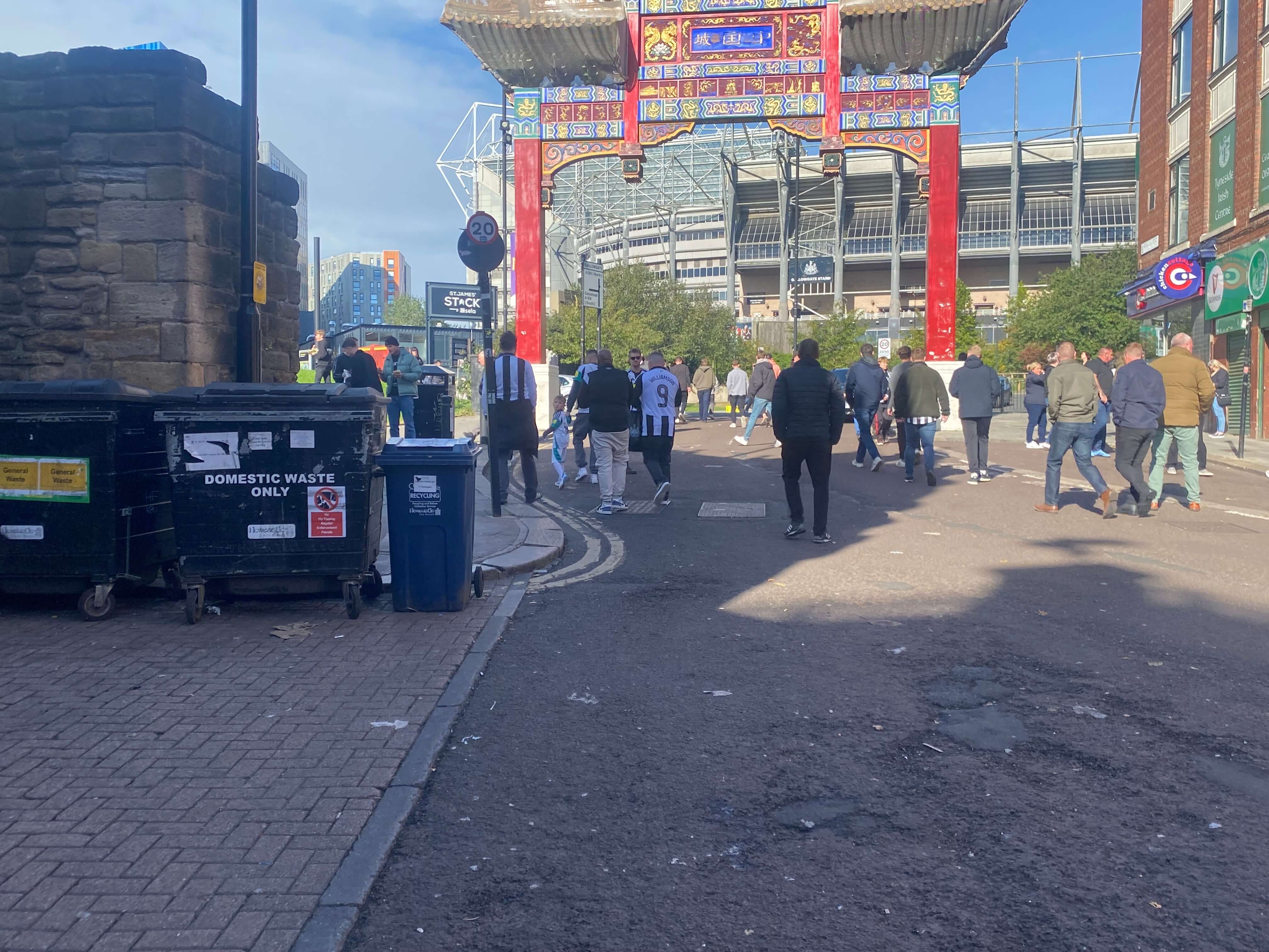 Lack of dropped kerb on Stowell Street